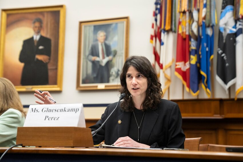 U.S. Rep. Marie Gluesenkamp Perez delivers testimony in support of her Servicemember Right to Repair Act in the upcoming FY26 NDAA.