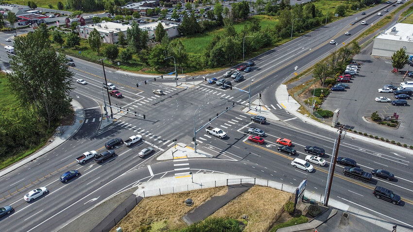 State Route 503 currently narrows to one northbound lane from its intersection with state Route 502, also known as Main Street, where the posted speed drops to 25 mph heading east. Changes proposed by the Washington state Department of Transportation (WSDOT) would maintain two narrow, 11-foot lanes throughout state Route 503.