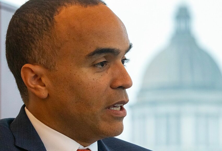 Washington's Nick Brown is among the state attorneys general suing over the U.S. Department of Health and Human Services for sharing Medicaid patients&rsquo; files with the Department of Homeland Security. (Photo by Ryan Berry/Washington state Standard)