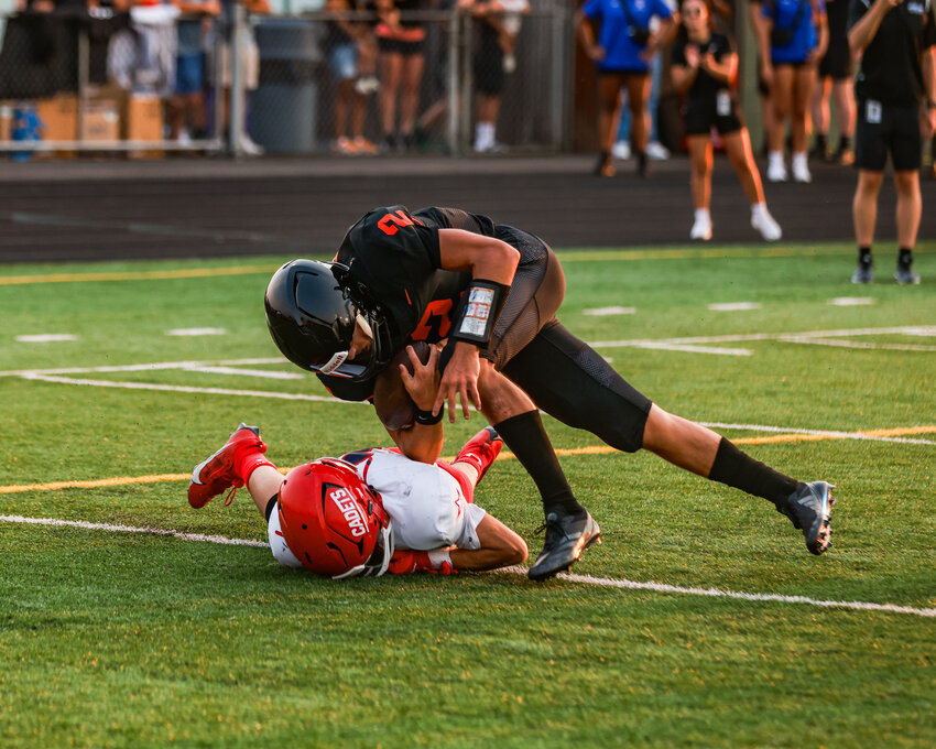 Battle Ground quarterback Ethan Adams is set to have more run plays after the offensive strategy paid off, as he earned the Western Oregon team camp offensive most valuable player award in June.