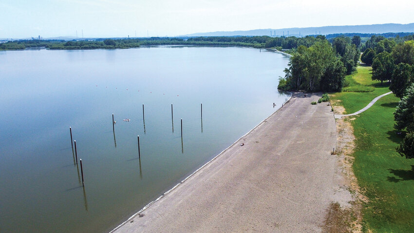 The beach at Vancouver Lake Regional Park closes every summer due to harmful algae blooms. The Clark County Council was presented with four alternatives to improve the lake&rsquo;s flushing channel, though a preferred alternative has not been determined.