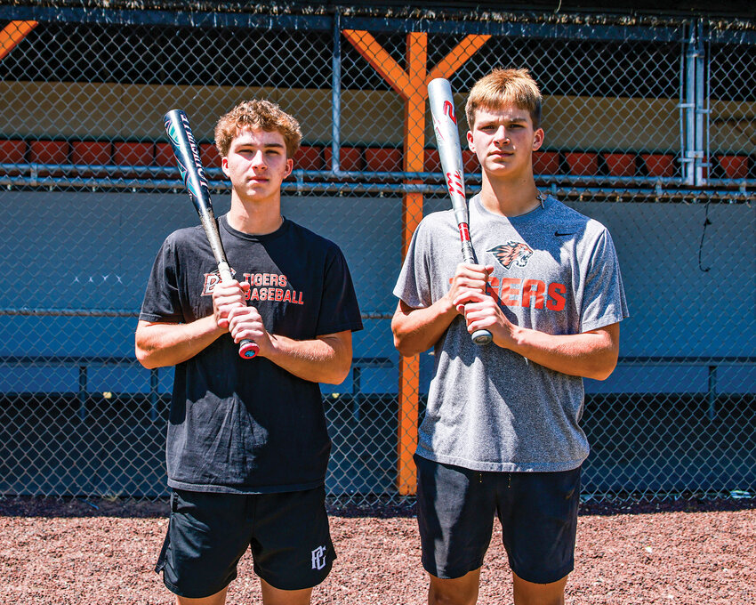 Cooper McGowan, left, and Collin McGowan, are a pair of brothers who are stellar Battle Ground baseball players both ranked top-10 in recruiting for their respective graduating class in the state of Washington.