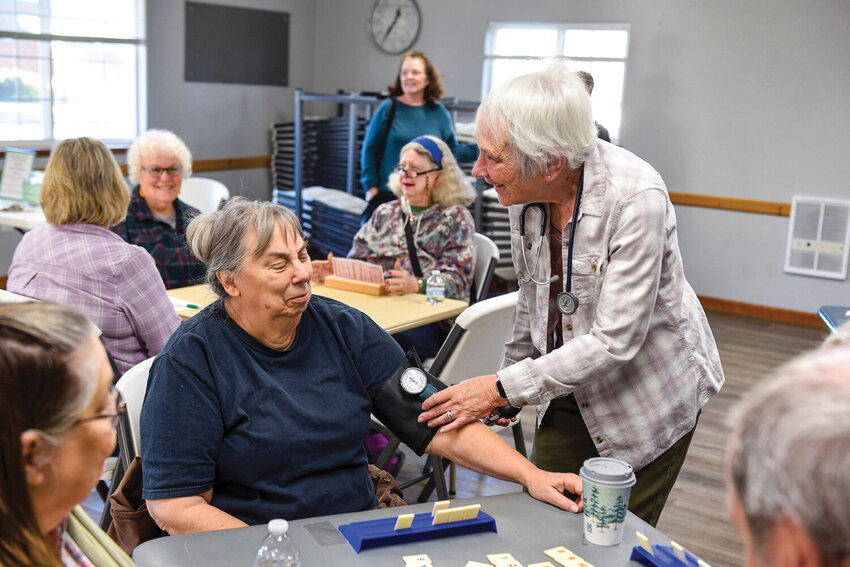 Members of the Woodland Senior Enrichment Group gather weekly for games and social activities. The nonprofit&rsquo;s first anniversary will be held from 2 to 4 p.m. Friday, Aug. 22, at the Woodland Community Center, 782 Park St.