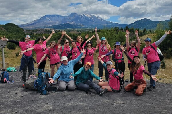 The GeoGirls, a volcano science field program jointly organized by the Mount St. Helens Institute and U.S. Geological Survey Cascades Volcano Observatory, embarked on a science-focused journey for five days in early August.