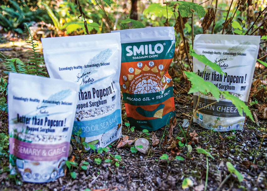 Smilo, also known as Nature Nate's LLC, has been delivering popped sorghum to the world for years out of Clark County, but has recently reintroduced the way people can eat the sorghum super grain in the form of a tortilla chip with a bunch of health benefits.
