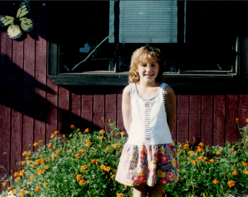 Jessica Hilton as a child in an undated photo. (Photo courtesy of Talis Abolins)