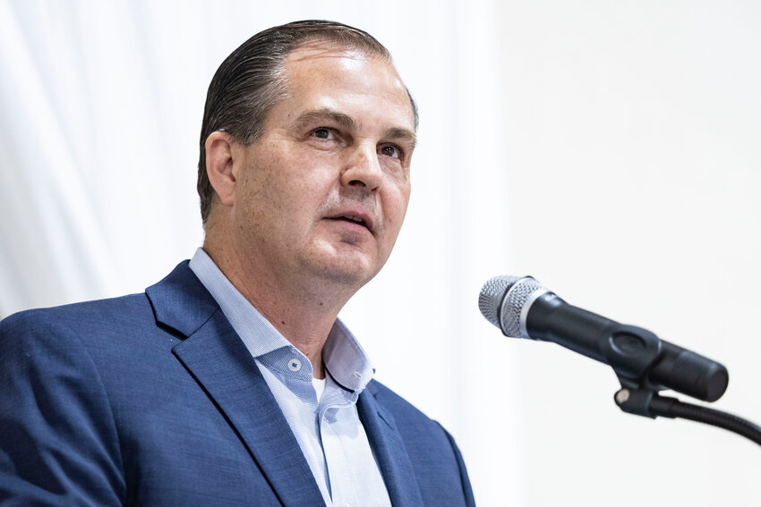 Sen. John Braun of Centralia serves the 20th Legislative District, which spans parts of four counties from Yelm to Vancouver. He became Senate Republican leader in 2020.