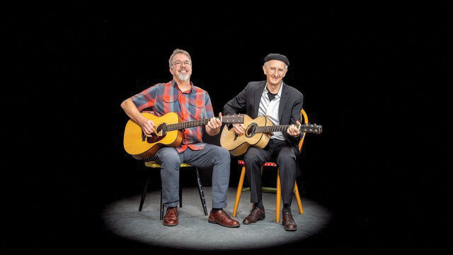 Award-winning musicians Terry Robb and Adam Scramstad, known for their dynamic acoustic blues performances, will perform Oct. 11 in Ridgefield.