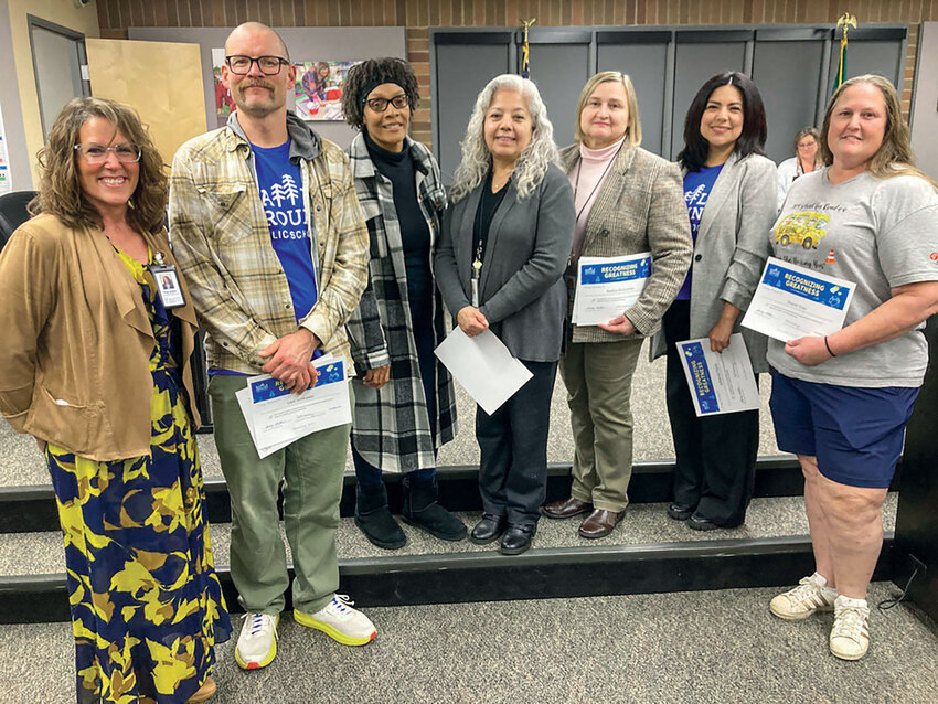 Battle Ground Public Schools awarded employees who embody the district&rsquo;s values in the October Employee Recognition Awards.
