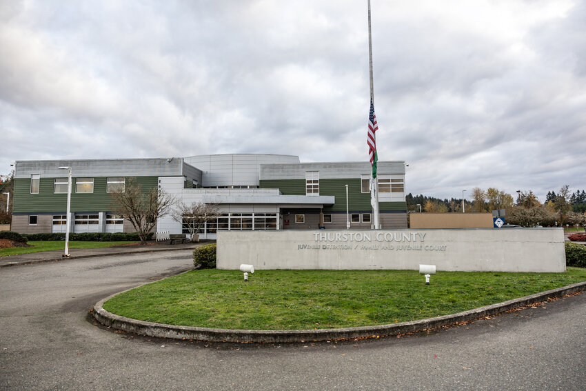 The ouside of the Thurston County Family and Juvenile Court in Tumwater is pictured on Thursday, Nov. 20.
