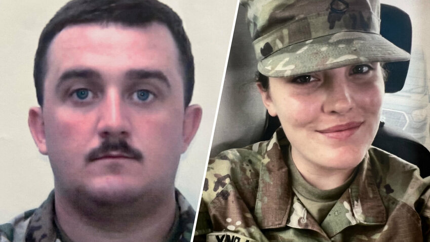 Staff Sgt. Andrew Wolfe, 24 and Specialist Sarah Beckstrom, 20, were both shot on Wednesday afternoon in Washington, D.C.
