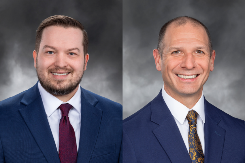 Rep. Travis Couture, R-Allyn, left, represents the 35th Legislative District.&nbsp;Rep. Peter Abbarno, R-Chehalis, represents the 20th Legislative District.&nbsp;