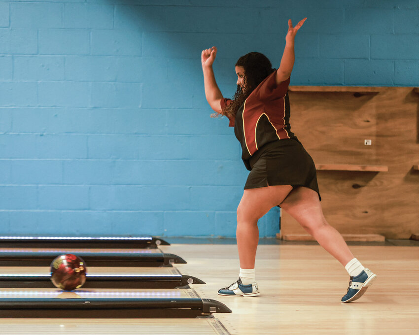 The Prairie Falcons bowling team was led by Lila Lukken&rsquo;s games of 181 and 138 in a loss to Kelso High School on Wednesday, Dec. 3.