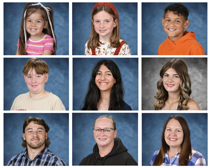 The Ridgefield School District honored its employees and students of the month on Dec.9 at the regular Board of Directors meeting. Two employees and seven students were recognized.