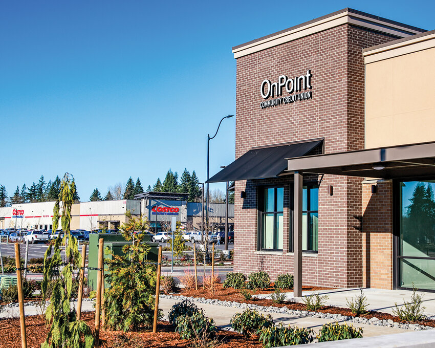 OnPoint Community Credit Union opened its doors in the expanding Union Ridge Town Center in Ridgefield on Monday, Jan. 12.