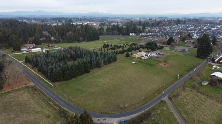 A portion of the proposed Kelly&ndash;Windy Hills annexation area, including land near Windy Hills Winery, is shown on the Gee Creek Plateau east of Ridgefield. The City Council held a public hearing and first reading for the proposed 32.63-acre annexation during its Jan. 22 meeting, with a vote expected at a future meeting.