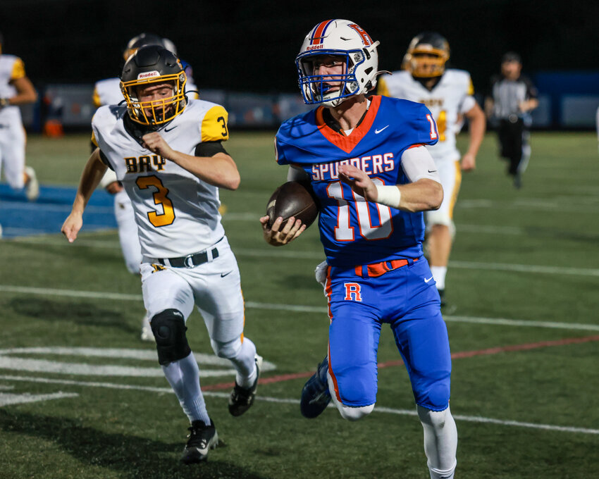 The Ridgefield Spudders football team are set to see new competition in a merged league as four Evergreen Conference football teams will merge with the 2A Greater St. Helens League for the 2026 and 2027 seasons.