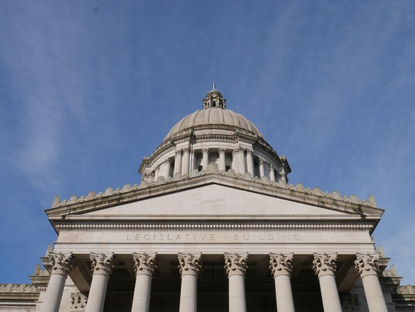 The Washington state Capitol on Feb. 6, 2026. (Photo by Bill Lucia/Washington State Standard)