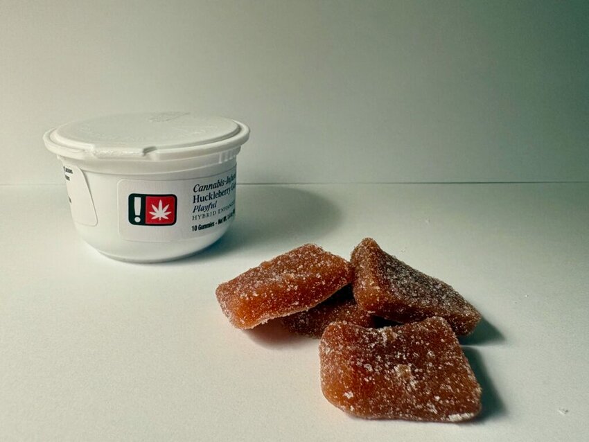 A bill pending in the Oregon Legislature would prohibit marijuana retailers from selling individual edibles with more than 10 milligrams. (Photo by Julia Shumway/Oregon Capital Chronicle)