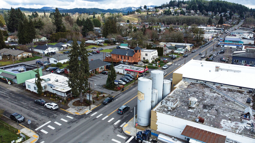 Main Street runs through downtown Battle Ground past local shops and restaurants. On Tuesday, Feb. 17, the Battle Ground City Council approved a $3 million federal funding request to begin construction on its Main Street Revitalization Project, which would widen sidewalks, expand parking and move utilities underground.