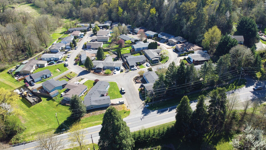South of Pioneer Street, the Gee Creek Loop subdivision rests south of Abrams Park and east of downtown Ridgefield. The area is set to receive stormwater and safety upgrades following city council approval on April 9.