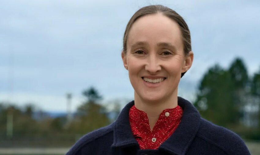 Seattle Mayor-elect Katie Wilson appears in a campaign portrait.