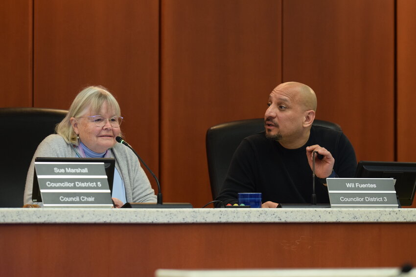 Future 42 Clark County, a local chapter of Project 42 that launched late last year, recently released a scorecard evaluating the Clark County Council&rsquo;s policy directions. Council Chair Sue Marshall and Council Member Wil Fuentes were the only two members listed as fully against the organization&rsquo;s position on all five discussed policies.