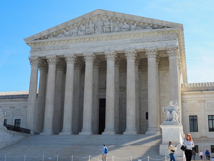 The U.S. Supreme Court on April 9, 2026. (Photo by Ashley Murray/States Newsroom)