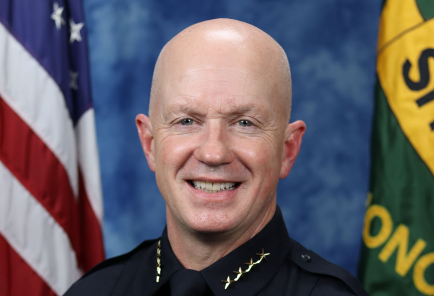 Pierce County Sheriff Keith Swank