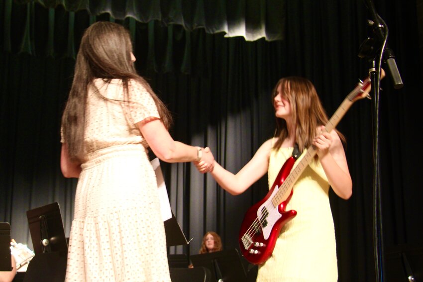 The Tukes Valley Middle School band program in Battle Ground celebrated a year of musical growth, achievement and dedication during its final concert of the 2025-26 school year on June 3.