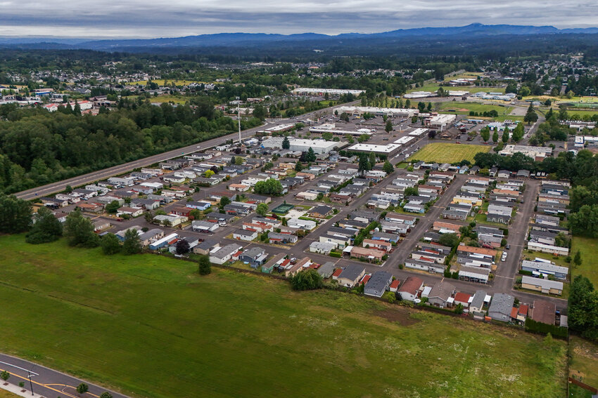 Over 180 residents of the Battle Ground Mobile Home Community located behind the Wilco Farm Store might be in jeopardy of losing their home after Collective Communities Property Management left a note on their doors June 25 saying the property is up for sale.