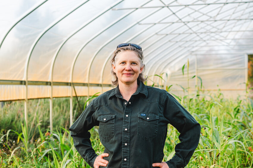 April Thatcher, owner and operator of April Joy Farm, entered into a conservation easement with Washington Farmland Trust to permanently protect the 24-acre Ridgefield farm while keeping it available for agricultural use.