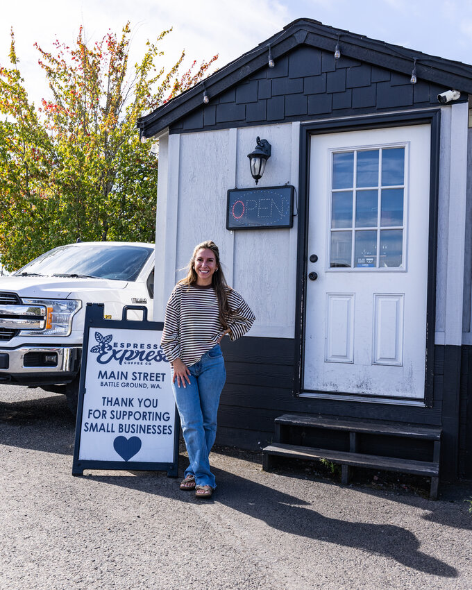 Espresso Express owner Sam Cruz shared her concerns regarding a proposed 7 Brew Coffee location near her stand in Battle Ground.