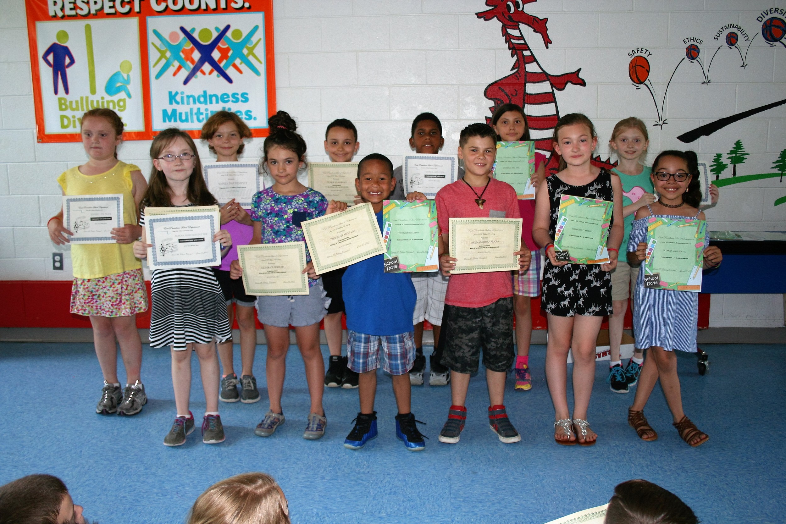 james oldham elementary school award ceremony reporter today elementary awards