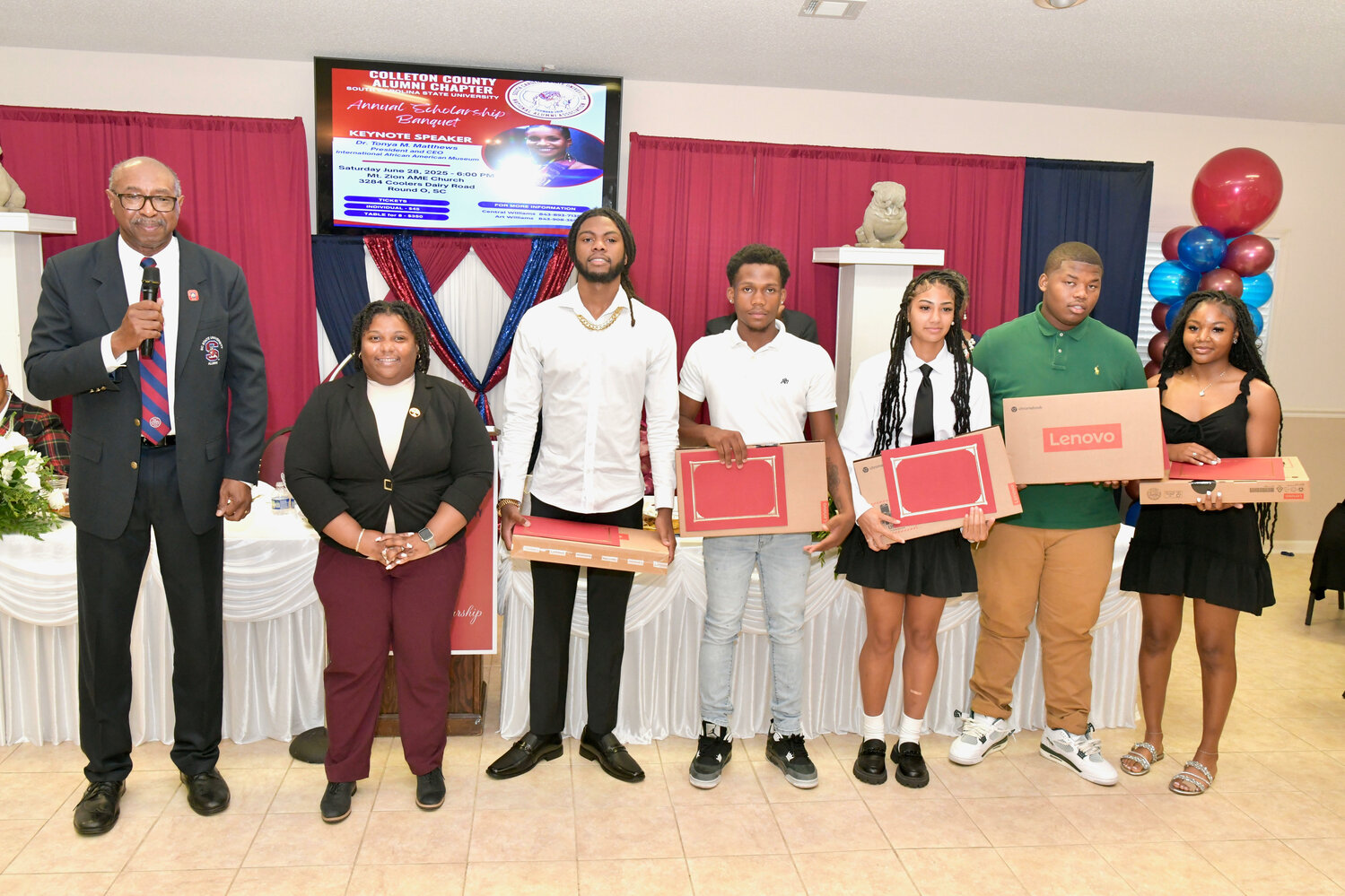 Colleton County Alumni Chapter of South Carolina State University Hosts Seventh Annual Scholarship Banquet