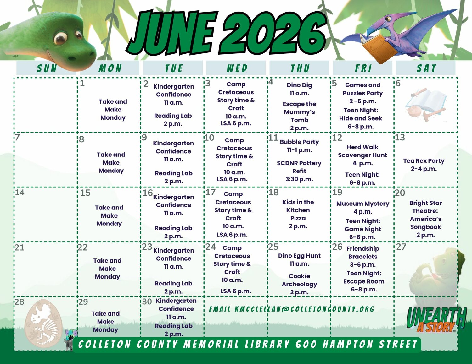 CCML readies to kick off Summer Reading Program | Walterboro Live