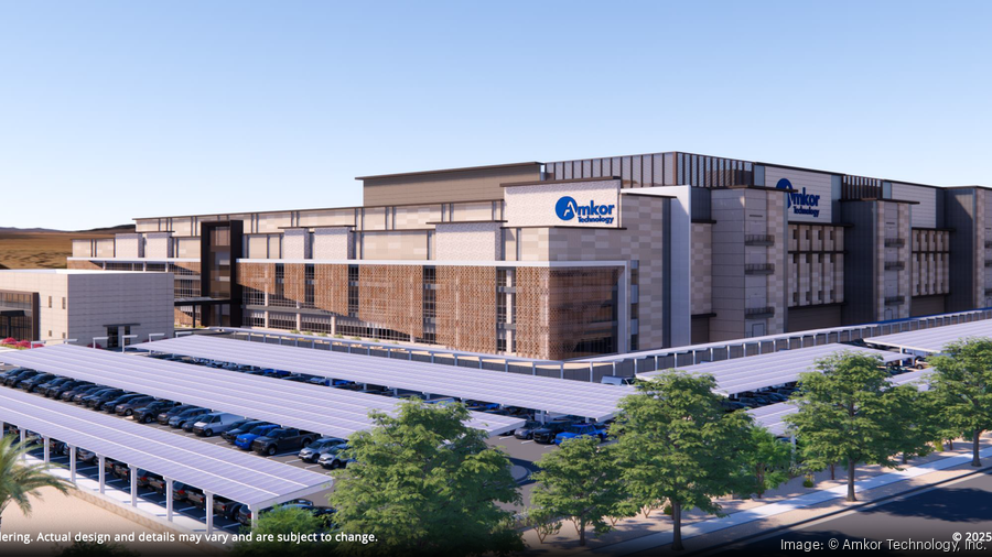 Rendering of Amkor location in the Peoria Innovation Core
