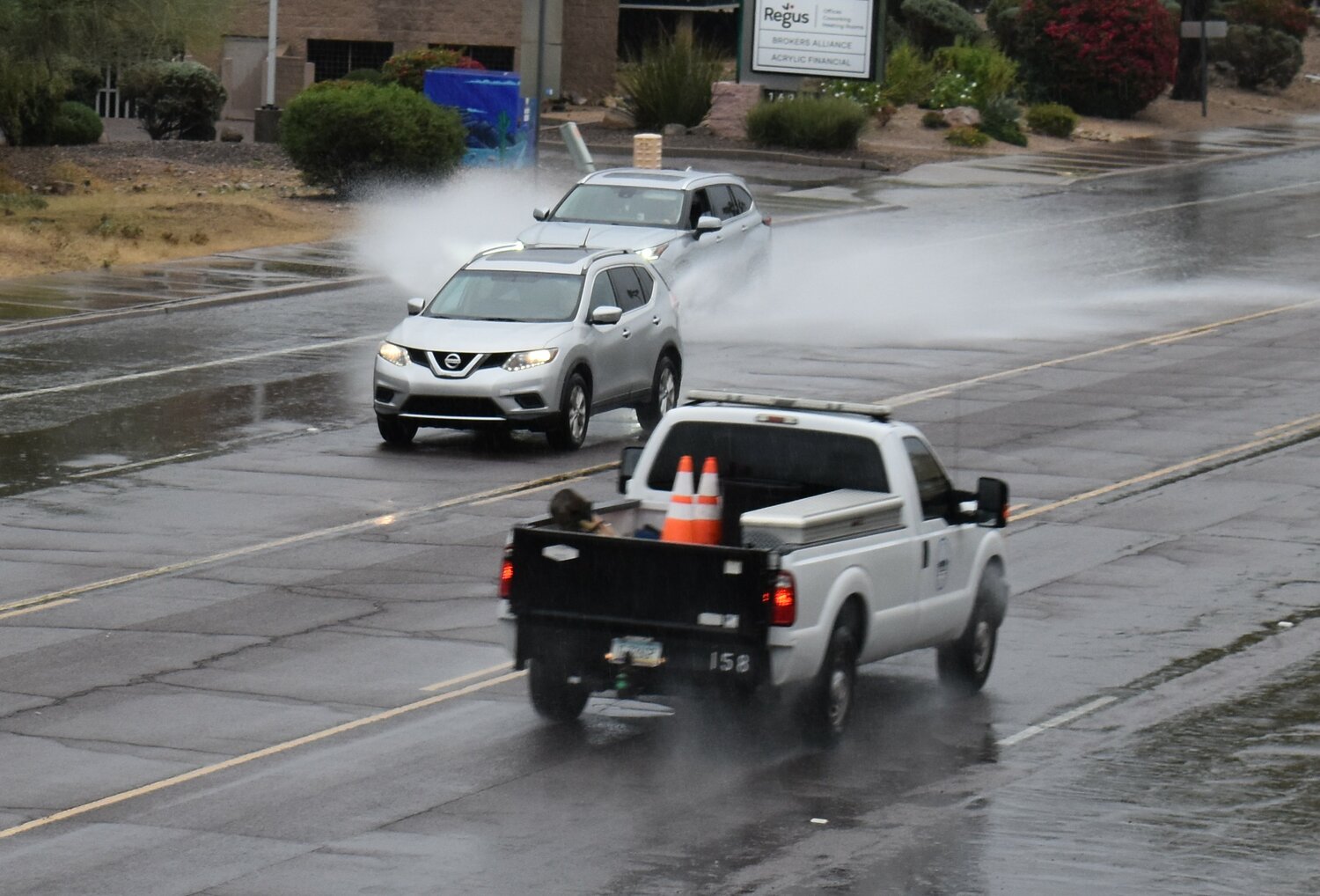 Overnight rain soaks Fountain Hills